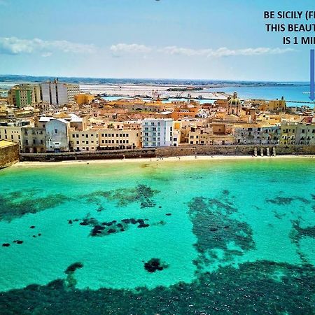 Be Sicily - In The Center 80 Mt From The Beach - In Centro Sul Mare - 70 Mq 特拉帕尼 外观 照片